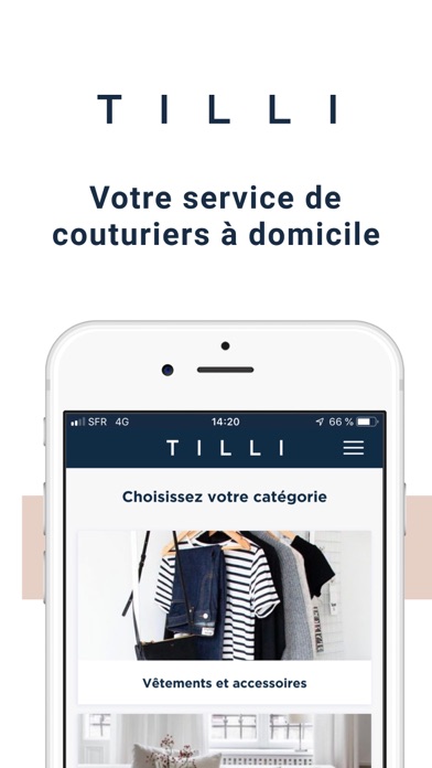 Screenshot #1 pour Tilli - Couturier à Domicile