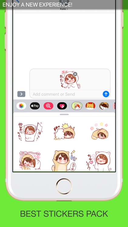 Kawaii Girl Sticker