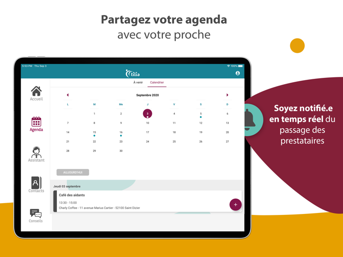 Tilia pour les aidants