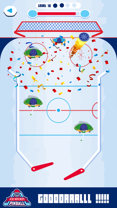 Ice Hockey Flipper - Ball Shot screenshot 2