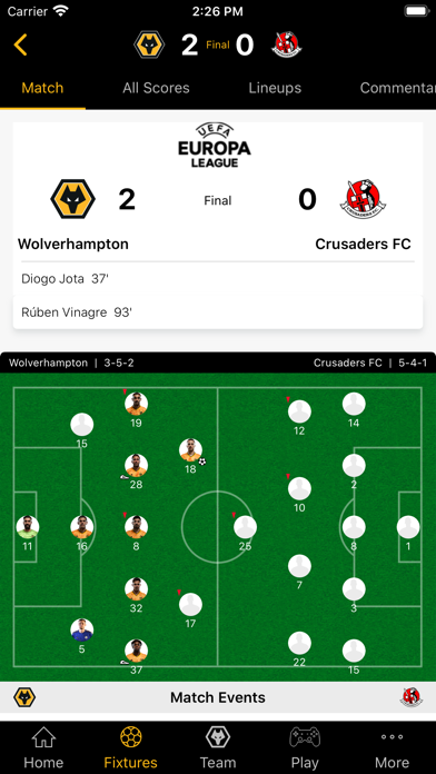 Wolves App screenshot 4