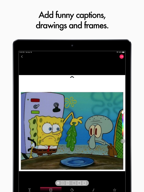 Meme Generator: Make Memes iPad screenshot 4 - Entertainment app