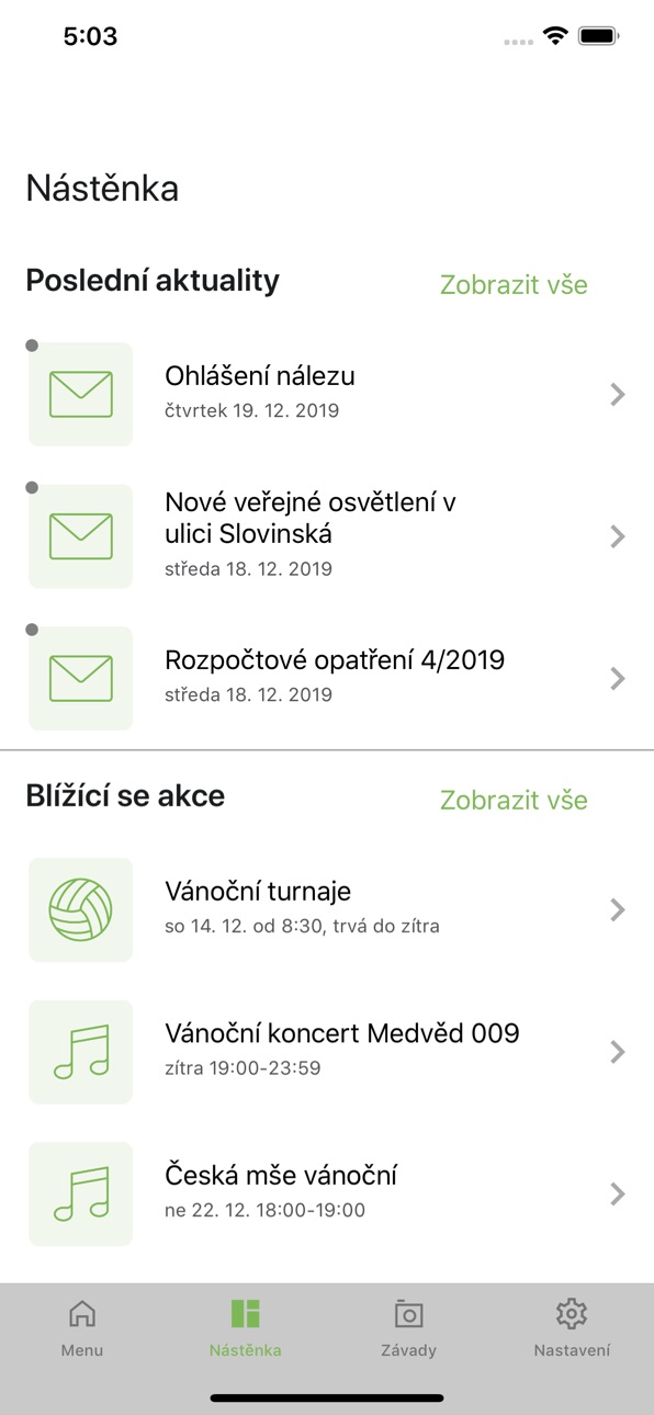 iPhone screenshot