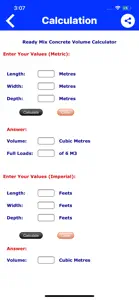 Civil Engineering Calc screenshot #5 for iPhone