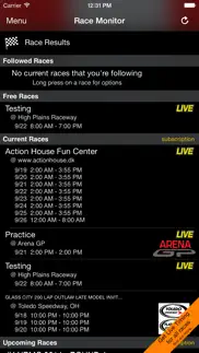 race monitor iphone screenshot 1