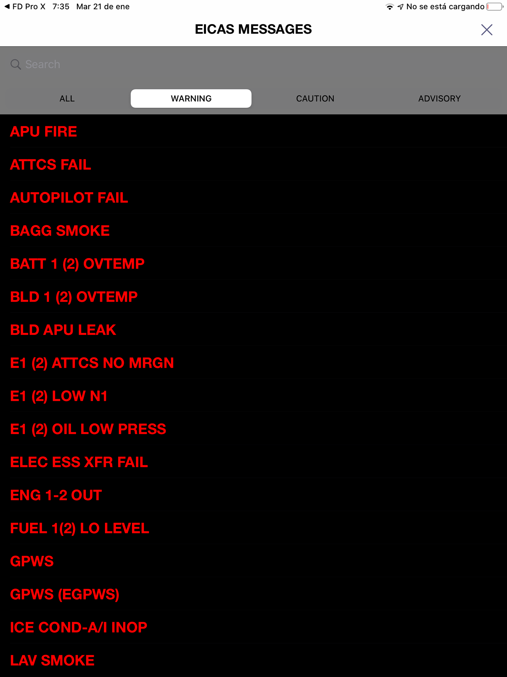 E145 Virtual Panel