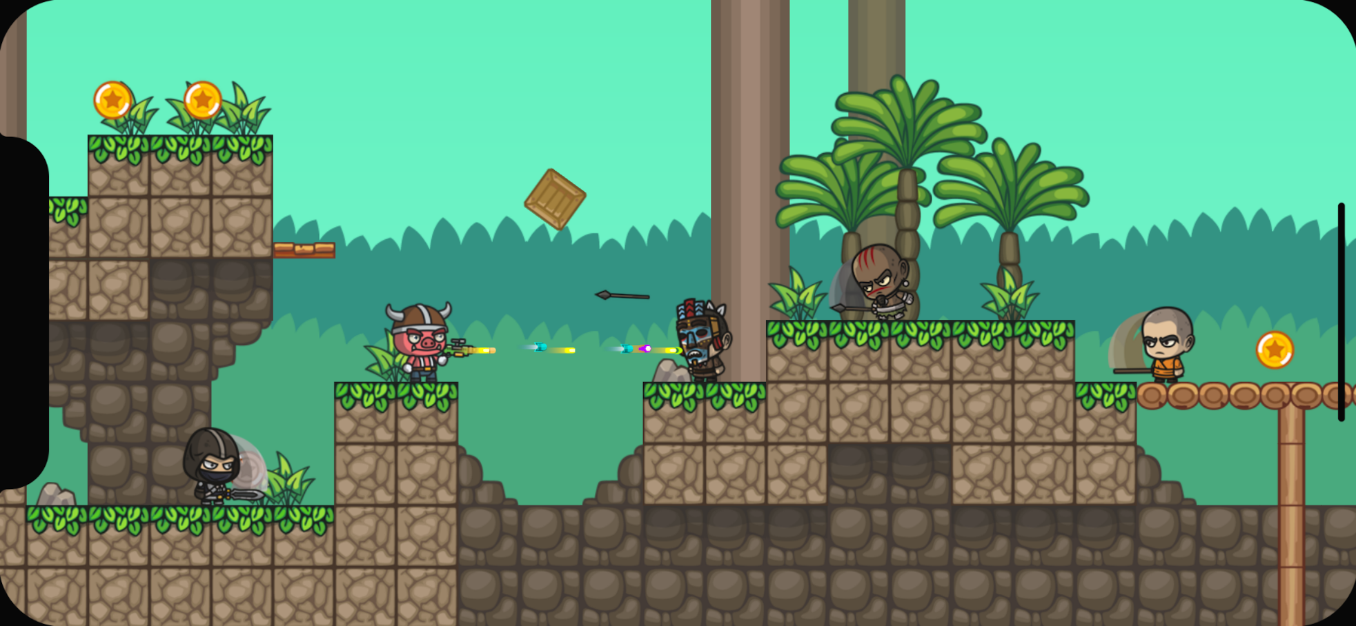 Animal Force: Jump N' Gun Game