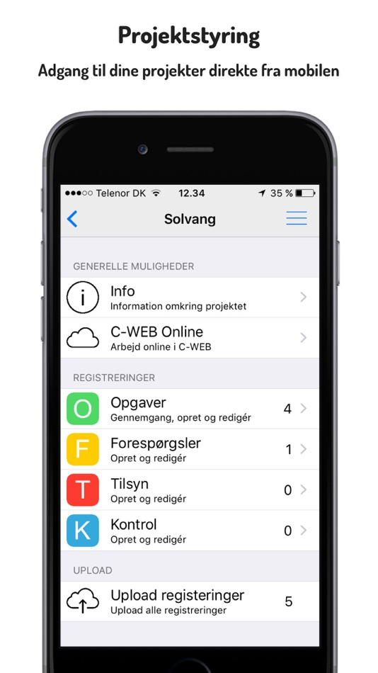 #1. C-WEB (iOS) 由: Detaljen Denmark ApS