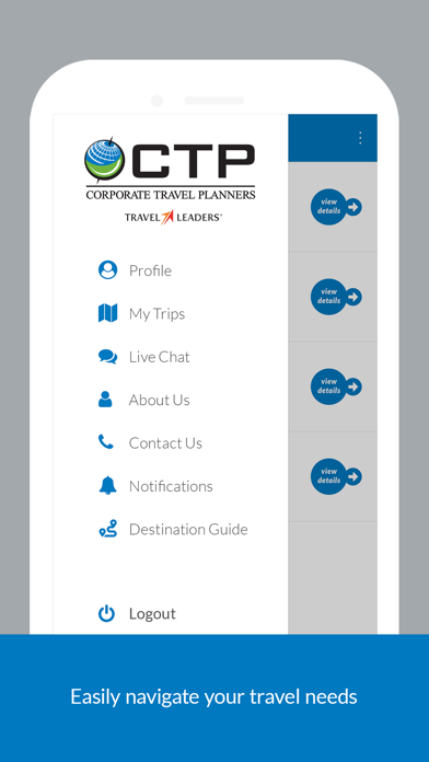 Corporate Travel Planners screenshot 2