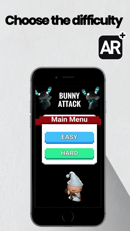 #4. AR - Bunny Attack (iOS) 由: Keneth Walters