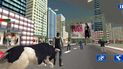 Wild angry Bull Attack Game 3Dのおすすめ画像1