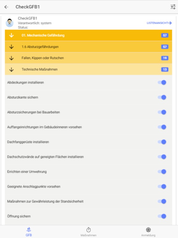 Screenshot #4 pour Risk Check mobil