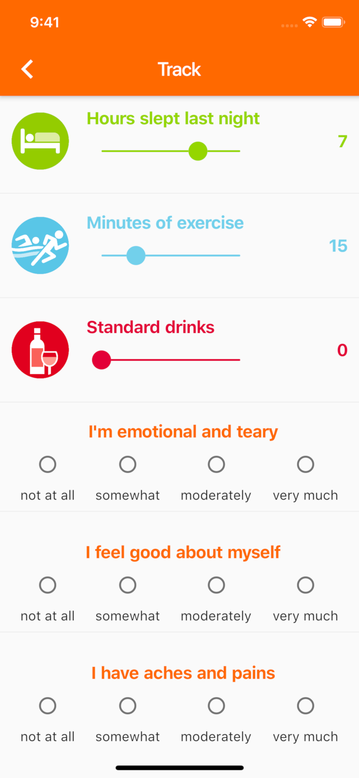 LIFEBACK TRACKER screenshot 3