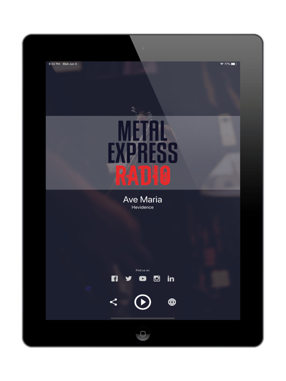 Screenshot #4 pour Metal Express Radio App