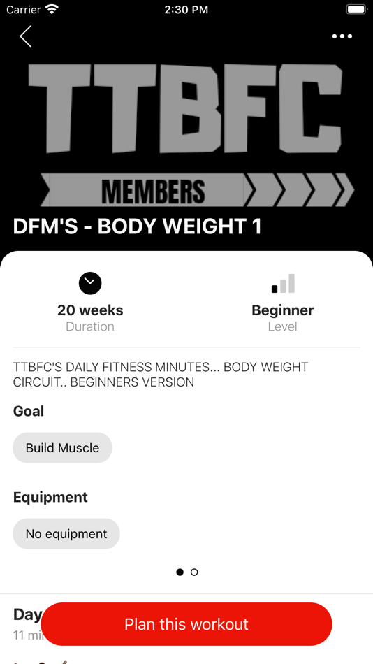 #3. TRAIN THE BRAIN FIT CLUB App (iOS) By: Train The Brain Fit Club