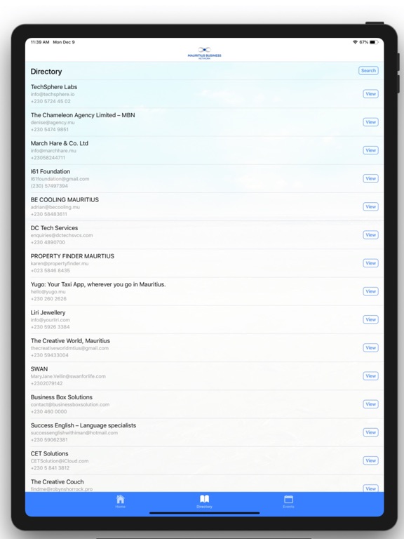 Screenshot #6 pour Mauritius Business Network