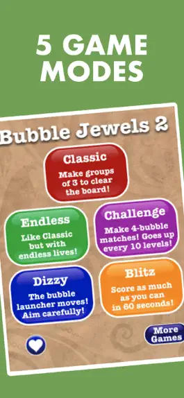 Game screenshot Bubble Jewels™ 2 apk