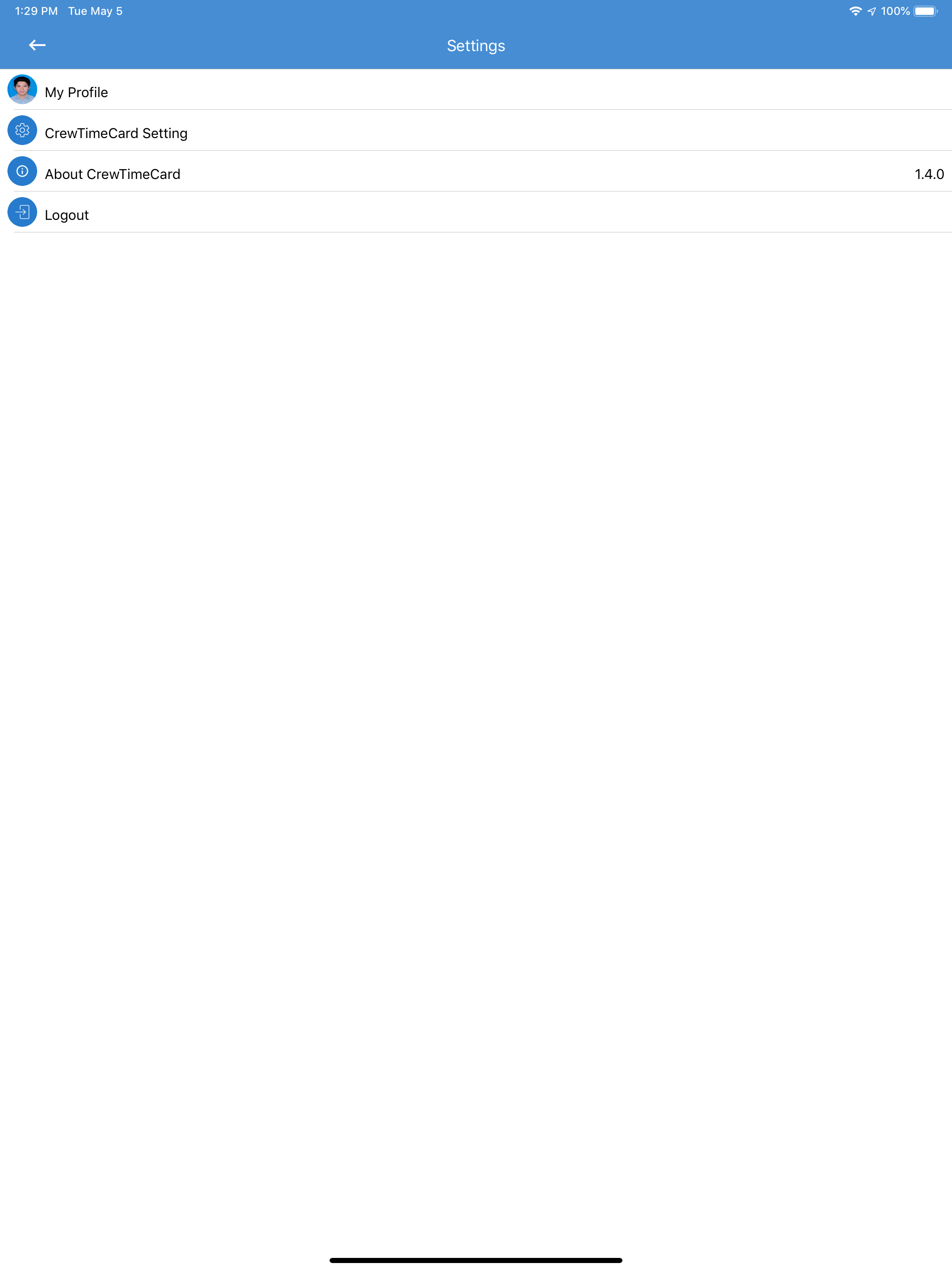 CrewTimeCard-Location & Beacon