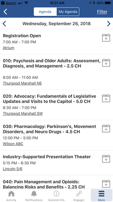 GAPNA Conferences screenshot 2