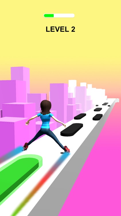 Slide Roller 3D - Rolling Race