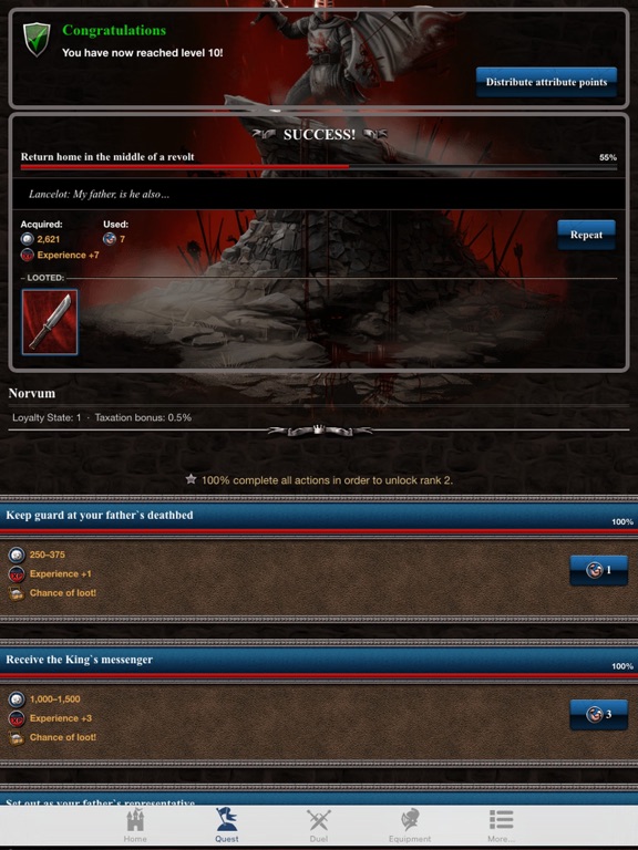 Screenshot #5 pour Jeu de Chevalerie Mobile