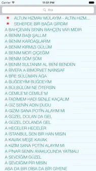 Türkü Sözleri - Offline Arşiv iphone resimleri 1