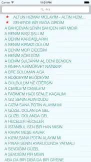 türkü sözleri - offline arşiv iphone screenshot 1