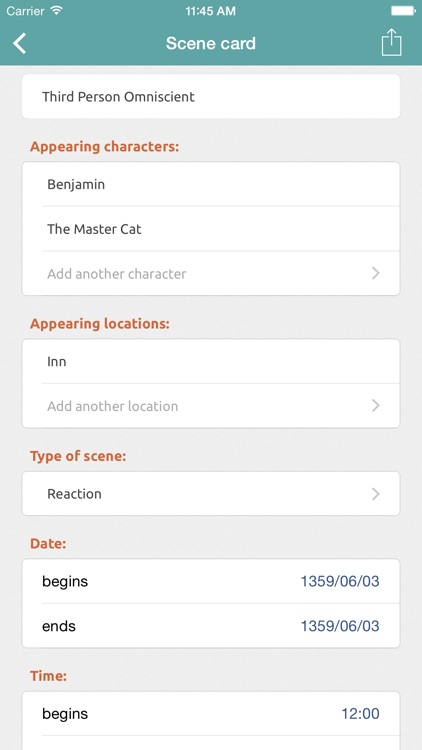 Story Planner for Writers screenshot-3