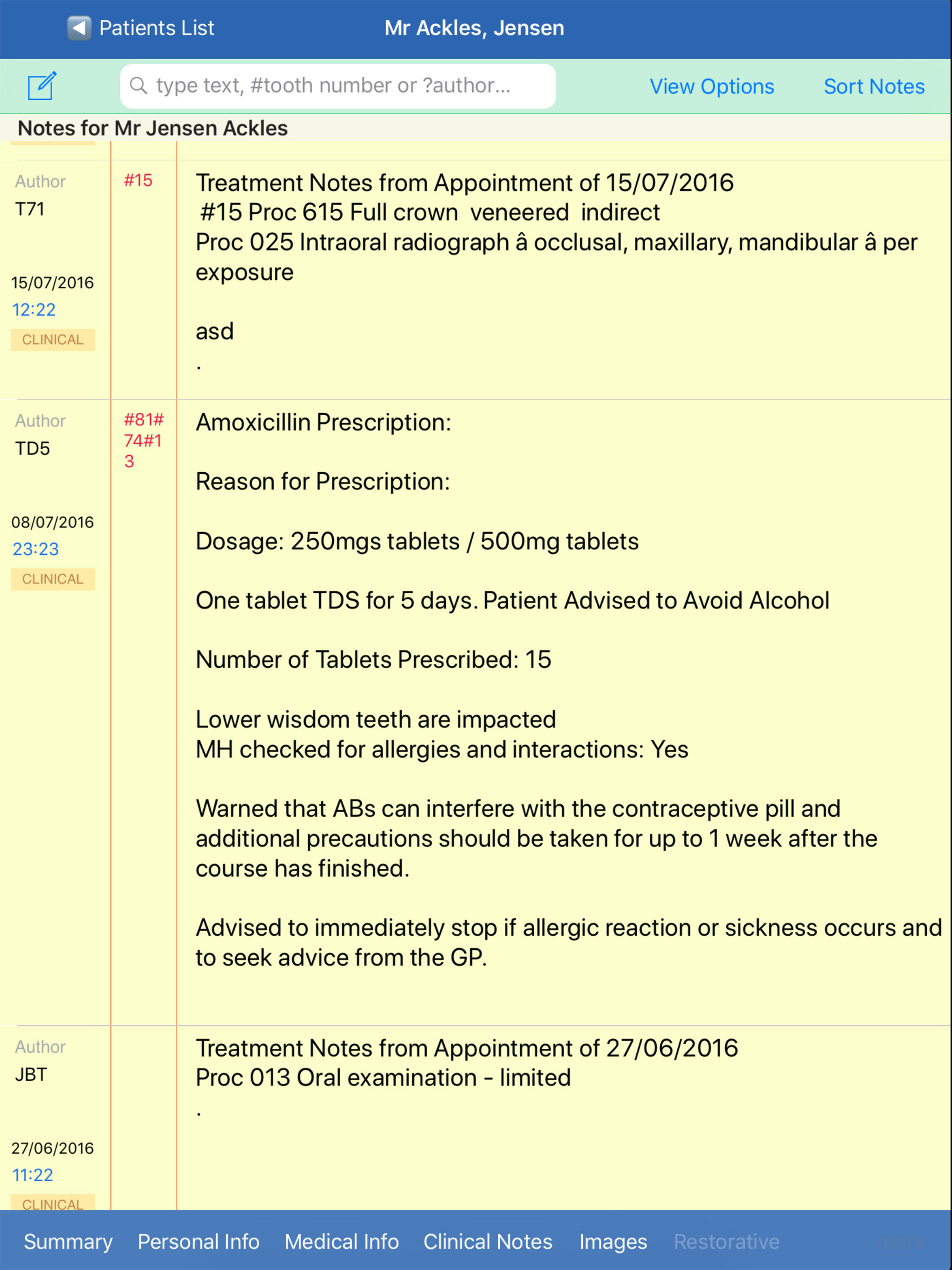 Praktika Dental screenshot 3