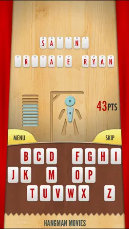 Game screenshot Hangman Movies apk