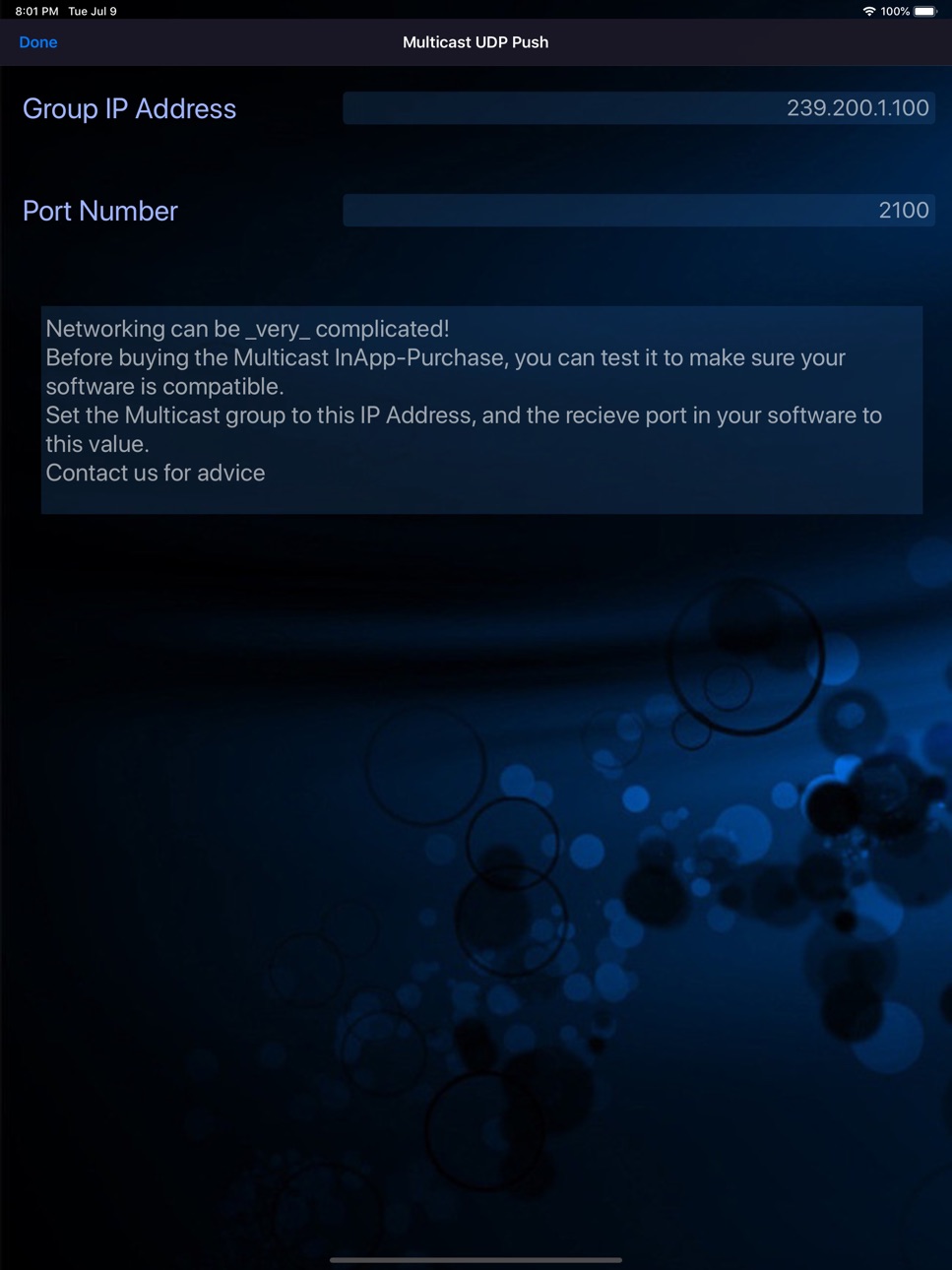 iPad screenshot