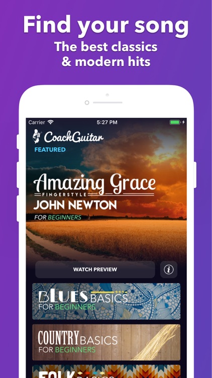 Coach Guitar Lessons tuner tab screenshot-3