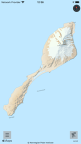 Here & there+ Svalbard 1:35000 screenshot