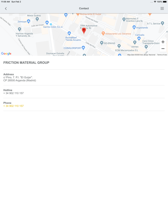 Road House App iPad screenshot