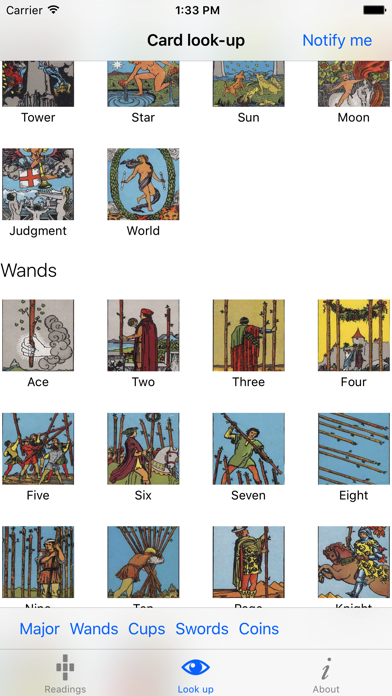 Learn Tarot Screenshot