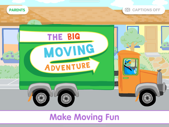 The Big Moving Adventure iPad app afbeelding 1