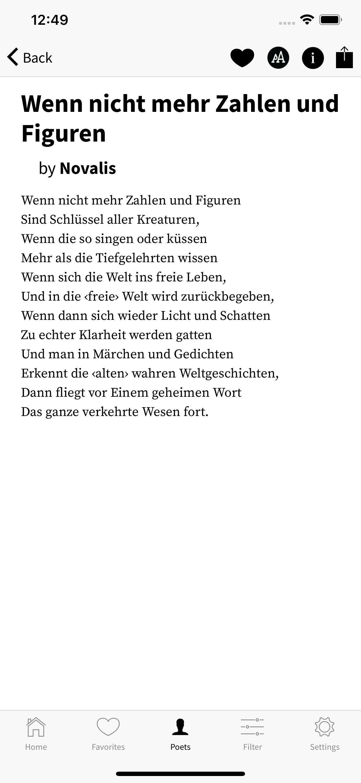 Poesi – Poetry Everywhere screenshot 5