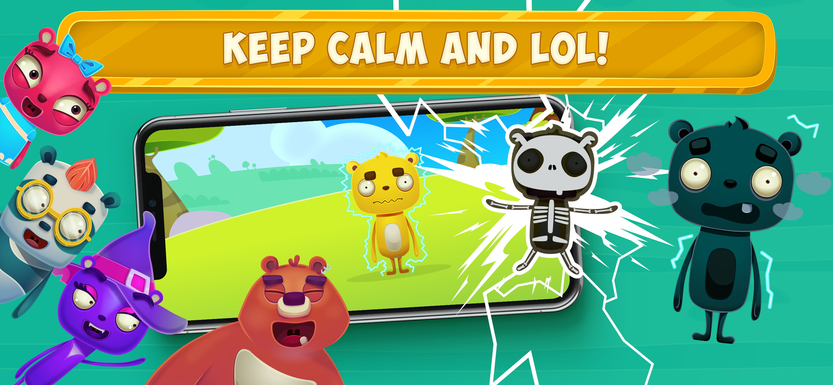 LOL Bears ™ Prank Picnic Game