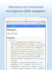 deutsch-englisch wörterbuch. айпад изображения 1