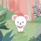 the cute mouse是下载即可使用的贴纸App