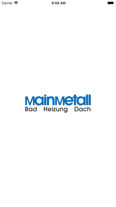 Mainmetall app screenshot