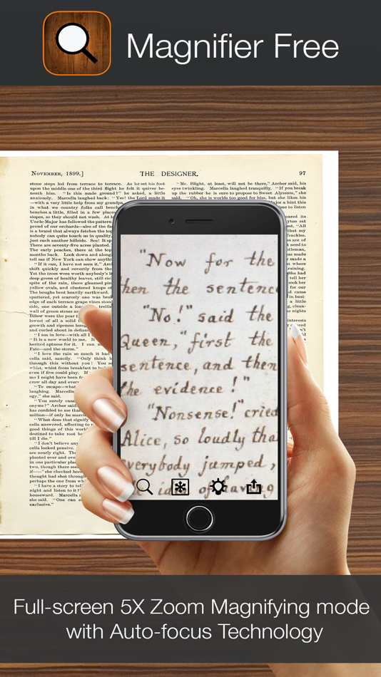 #1. Magnifier® - Magnifying Glass (iOS) Podle: Lucas Yamashita
