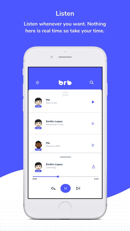 Brb - Voice Messenger