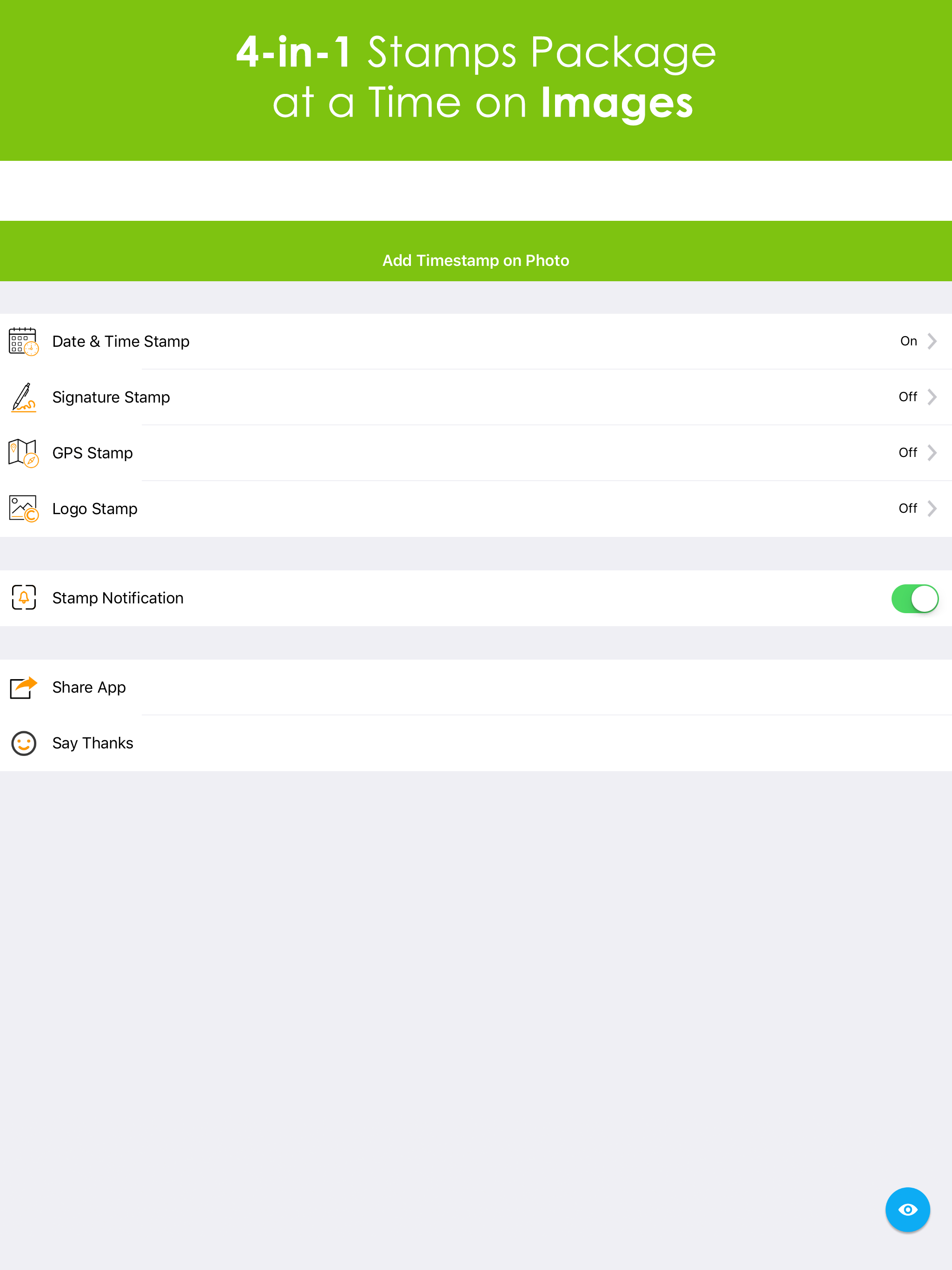 Add Text & Timestamp to Photos screenshot 13
