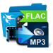 FLAC MP3 変換 