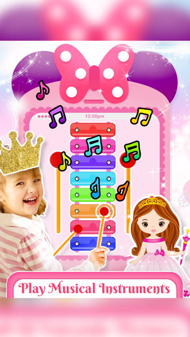 Pink Princess Phone Screenshot