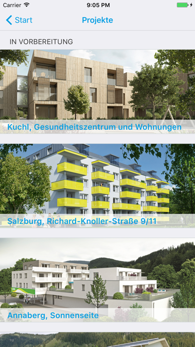 ALFRED - Salzburg Wohnbau Screenshot