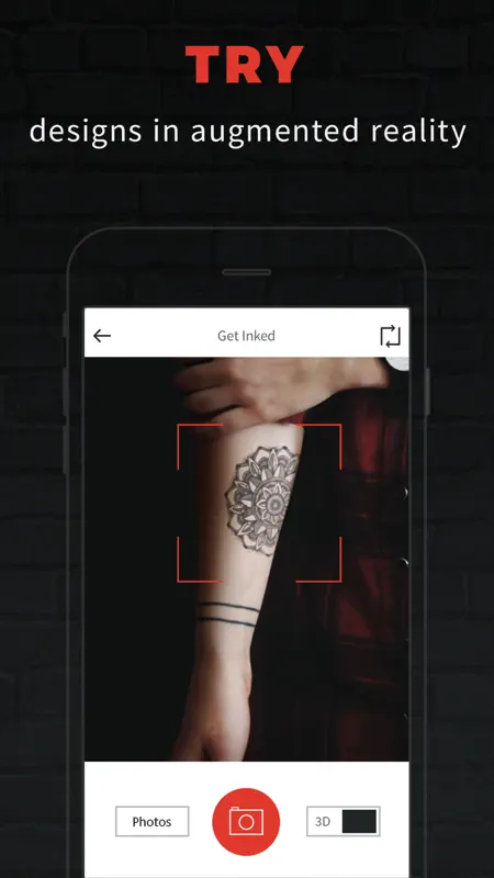 INKHUNTER PRO Tattoos try on screenshot 2 of 4