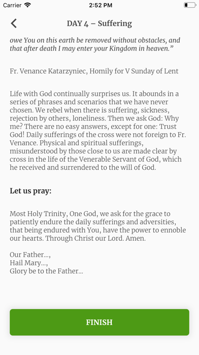 Novena of the Father Venance Screenshot