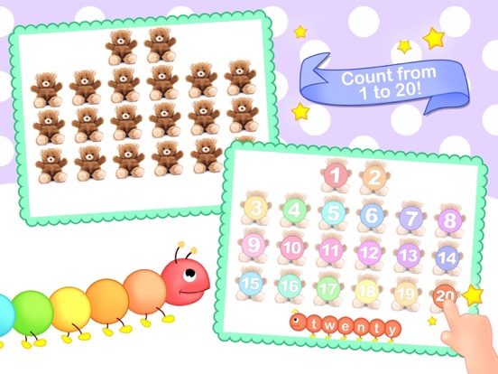 Toddler Counting 123 iPad screenshot 3 - Education app